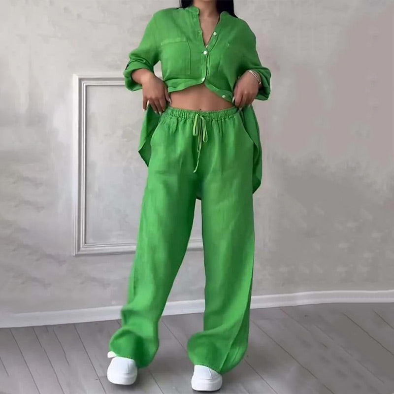 Luna- Trendy Tweedelige Set™ Groen